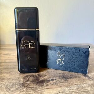 TOVA Beverly Hills NIGHTS VINTAGE Eau de Parfum 3.3 oz/100 ml w/ Body Powder